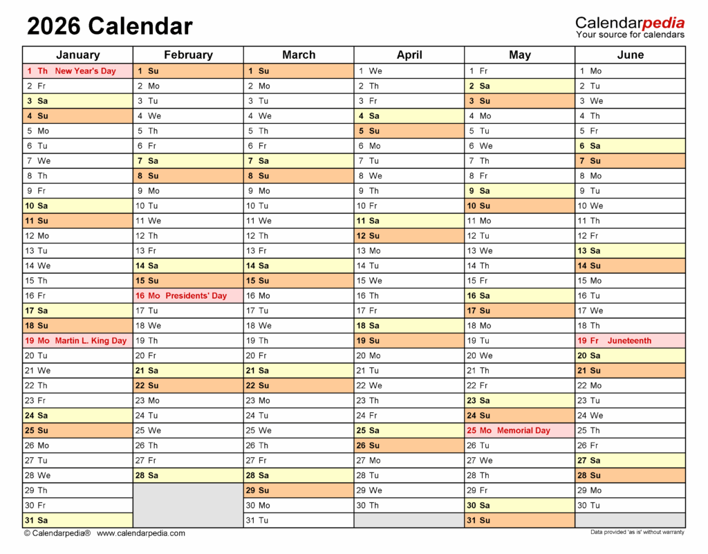 Free Printable Calendar 2026 Uk Tove Gabriela