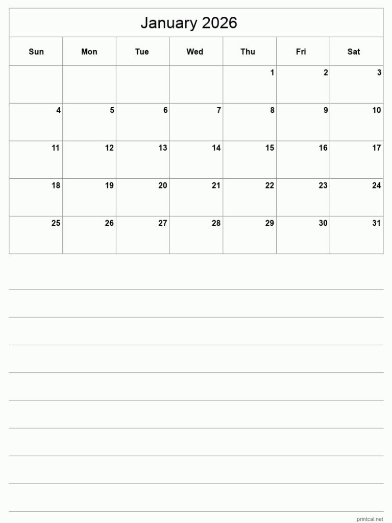 January 2026 Belarus Printable Calendar We Love Printables