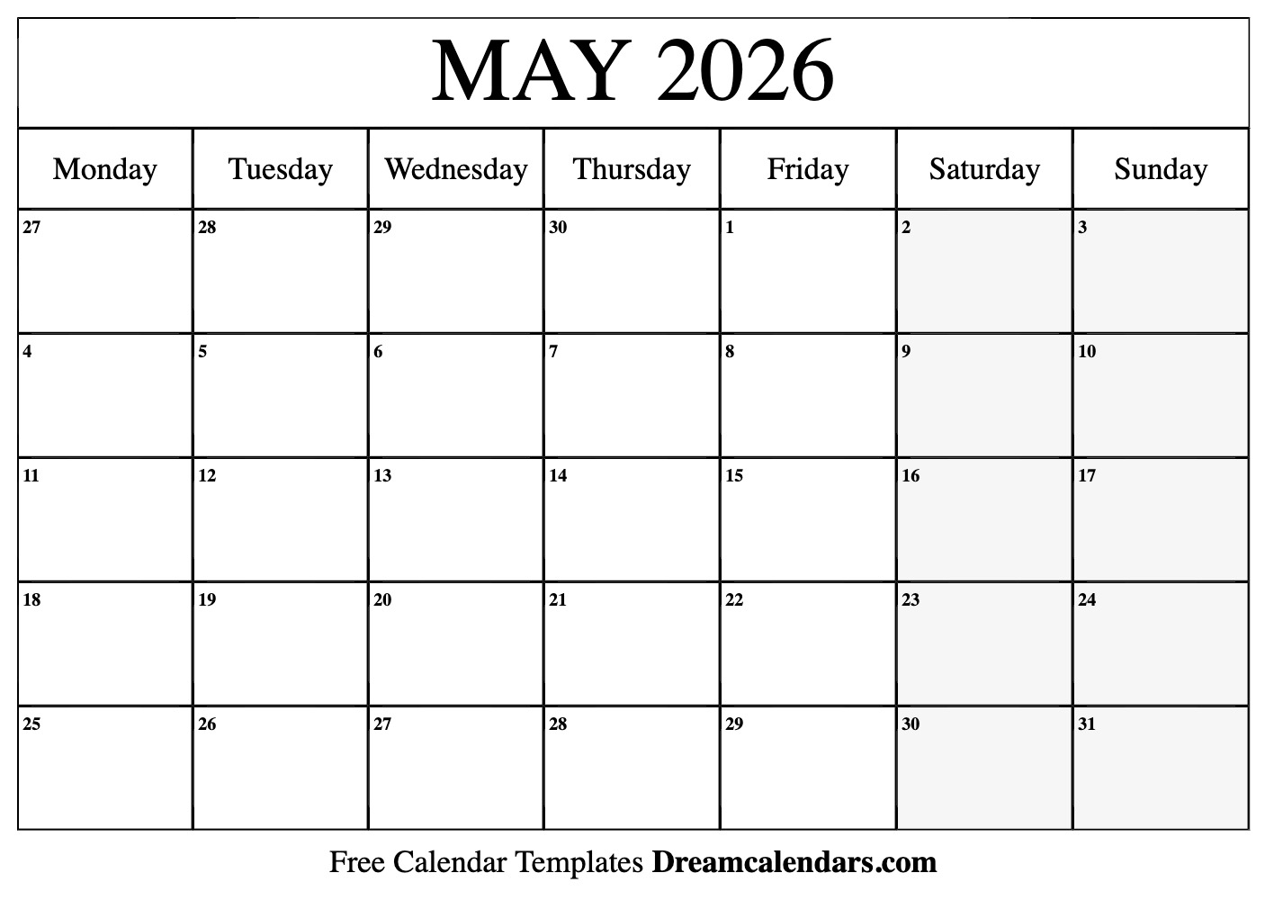 Navigating May 2026 A Comprehensive Guide To Holidays And Observances