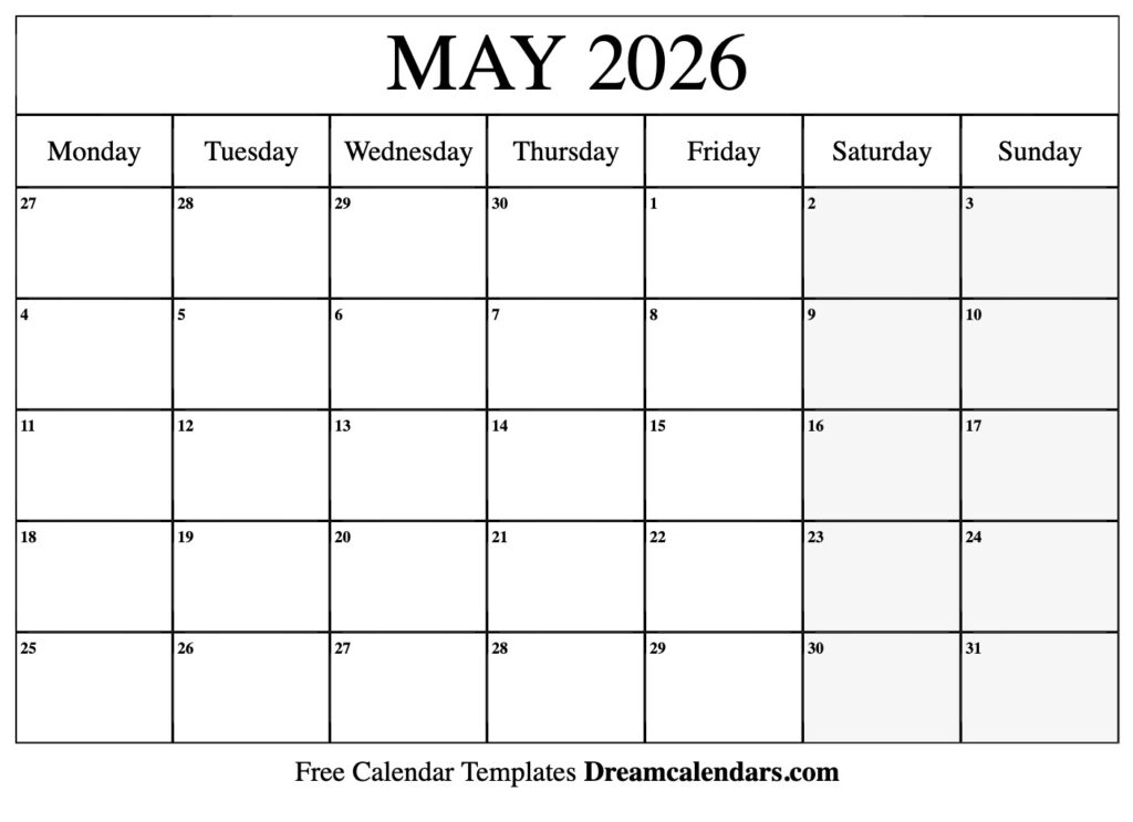 Navigating May 2026 A Comprehensive Guide To Holidays And Observances 