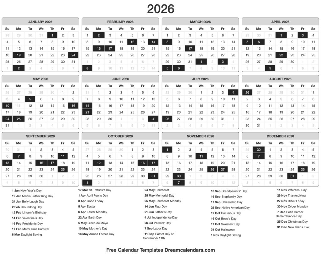 Navigating The Future A Comprehensive Guide To Calendar 2026 For Sale 