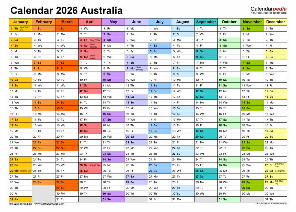 Navigating Time An Exploration Of The March 2026 Calendar In Australia 