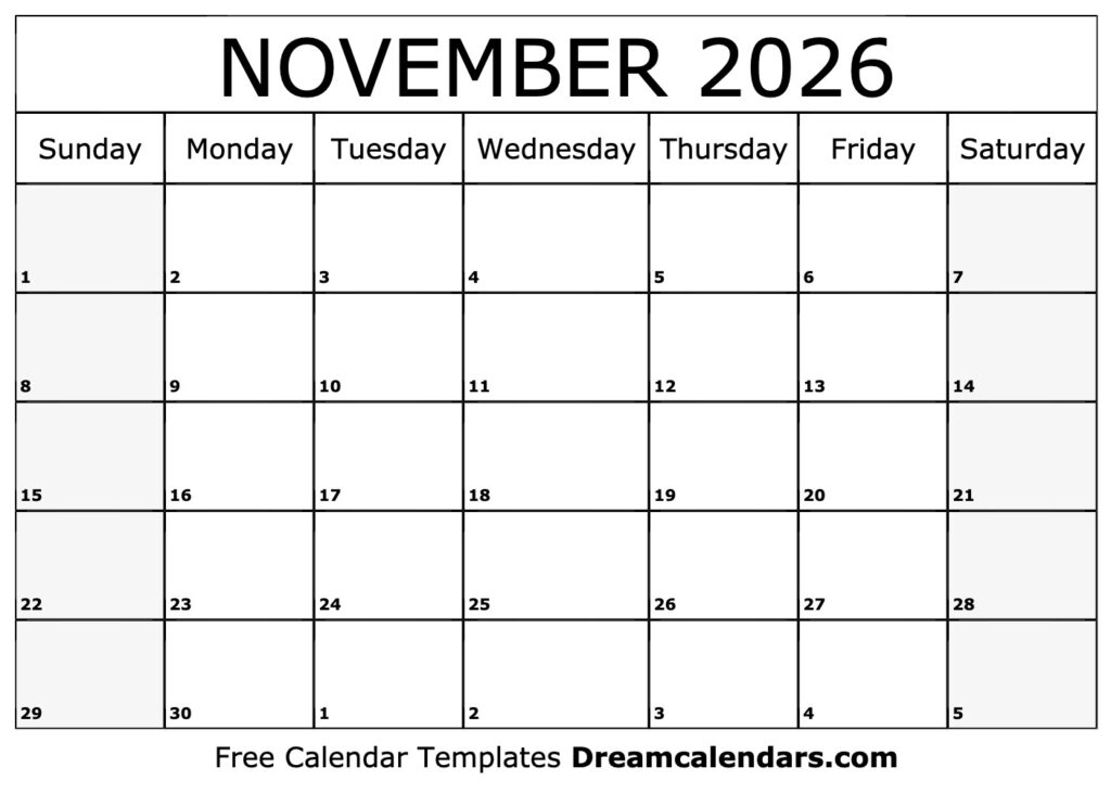 November 2025 To October 2026 Calendar Philipp D Weissmuller