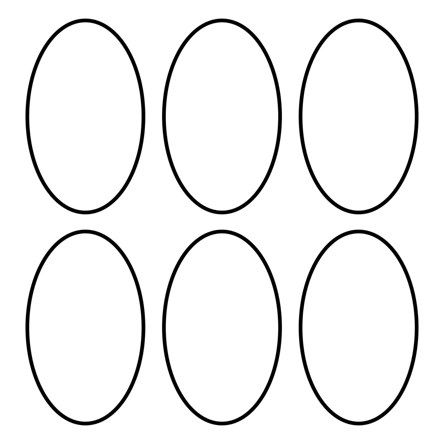 10 Best Free Printable Oval Template Printablee Fillable Form 2024