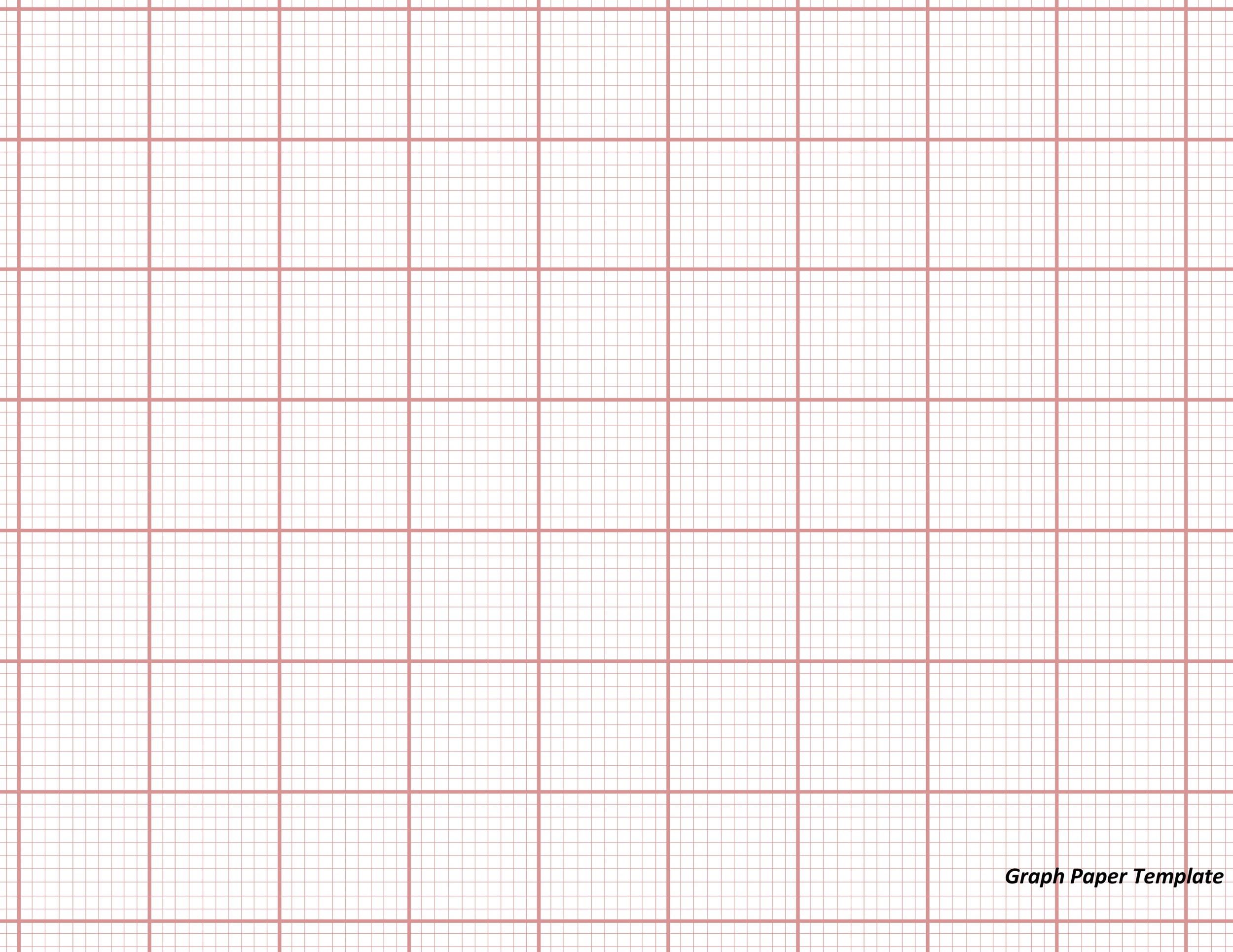 30 Free Printable Graph Paper Templates Word PDF Template Lab