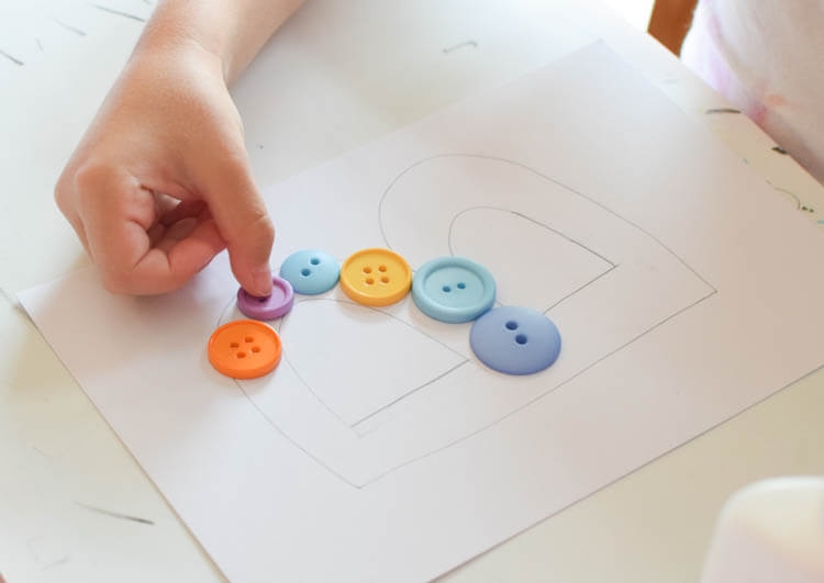 B Is For Button What Can We Do With Paper And Glue