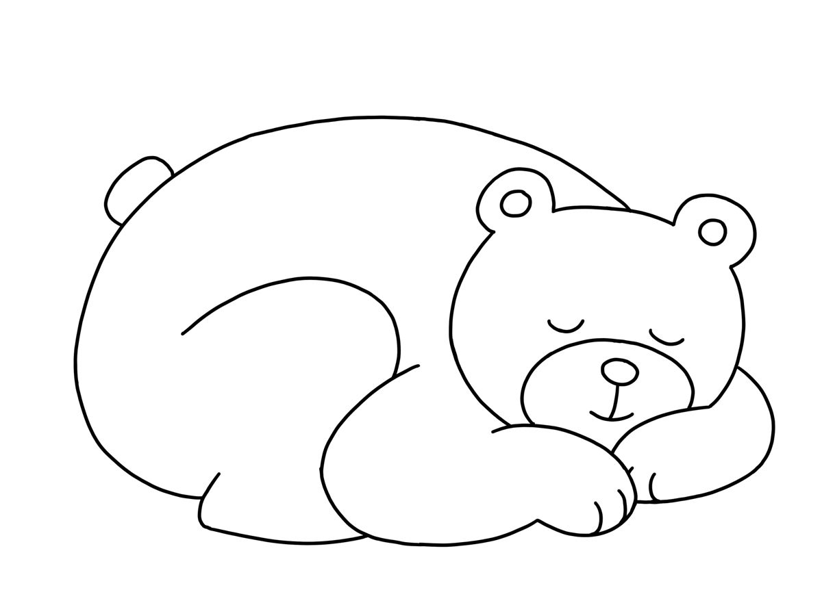 Bear Template Printable Printable Sight Words List
