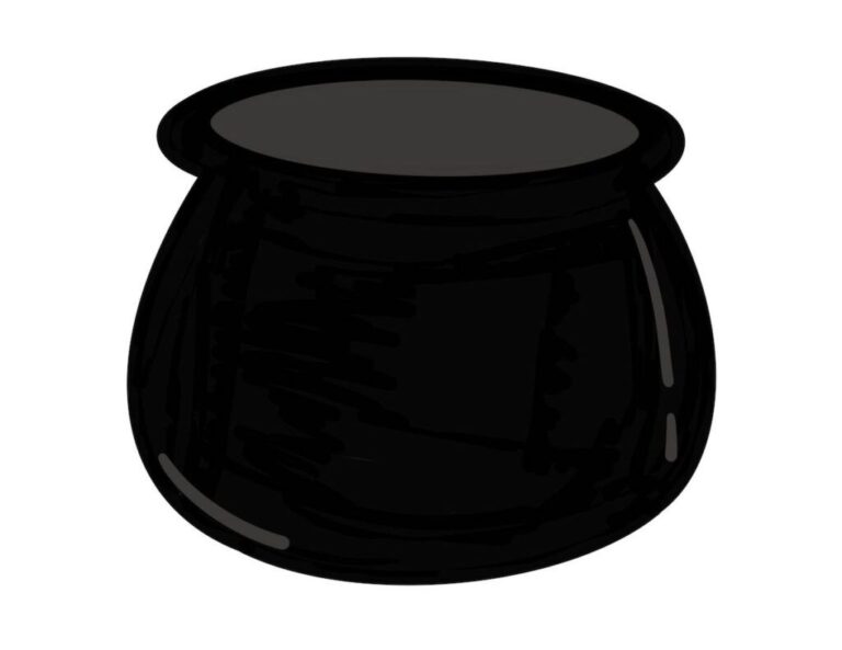 Black Pot Of Gold Template Pdf Pot Of Gold St Patricks Day Clipart 