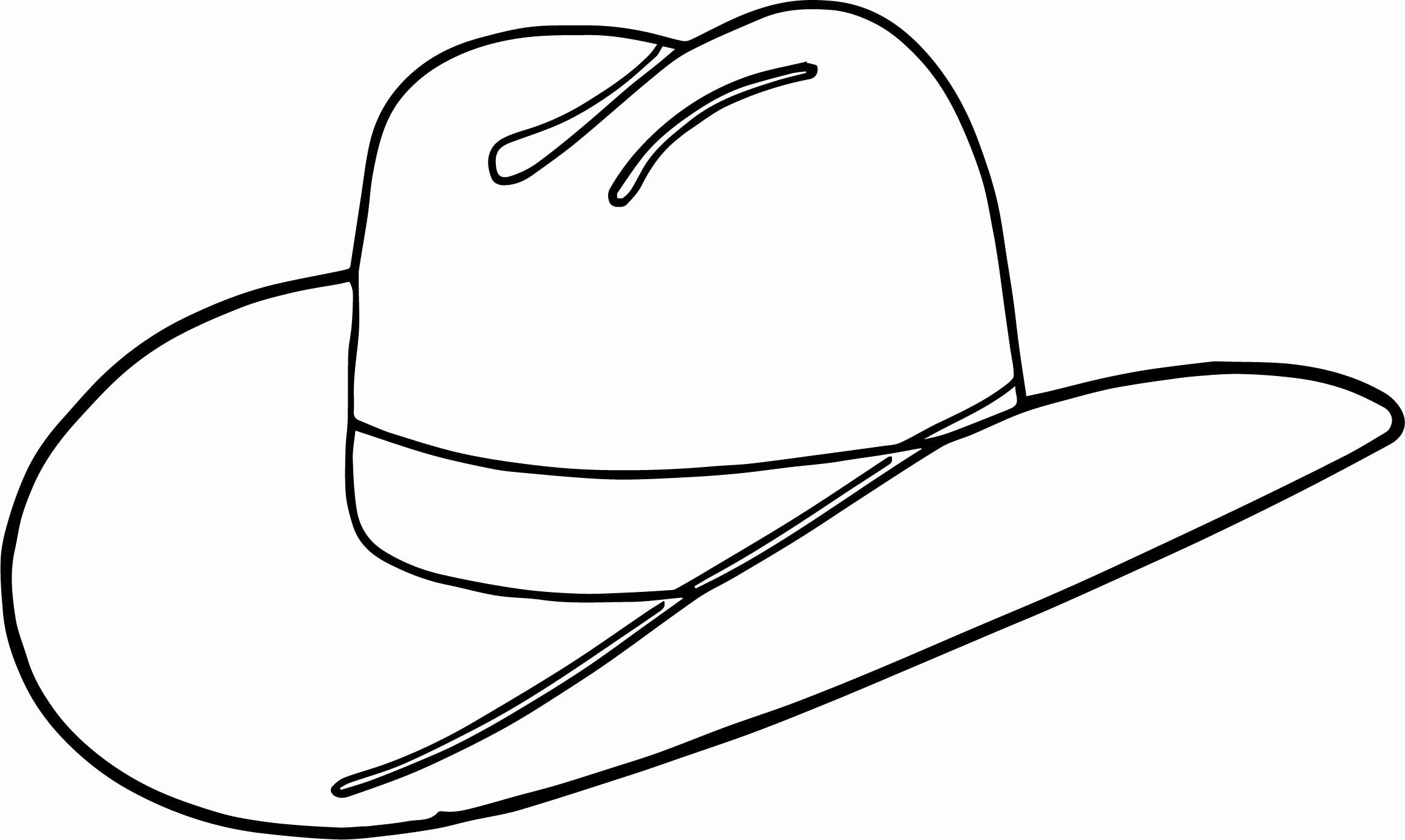 Cowboy Hat Template Printable