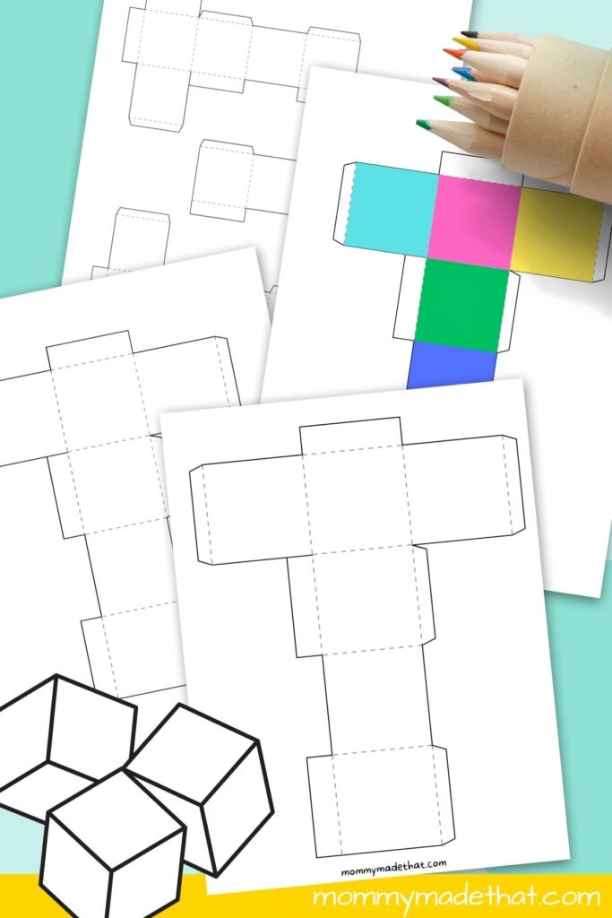 Printable Cube Design Unlock Your Creativity with the Printable Cube Template - template ...
