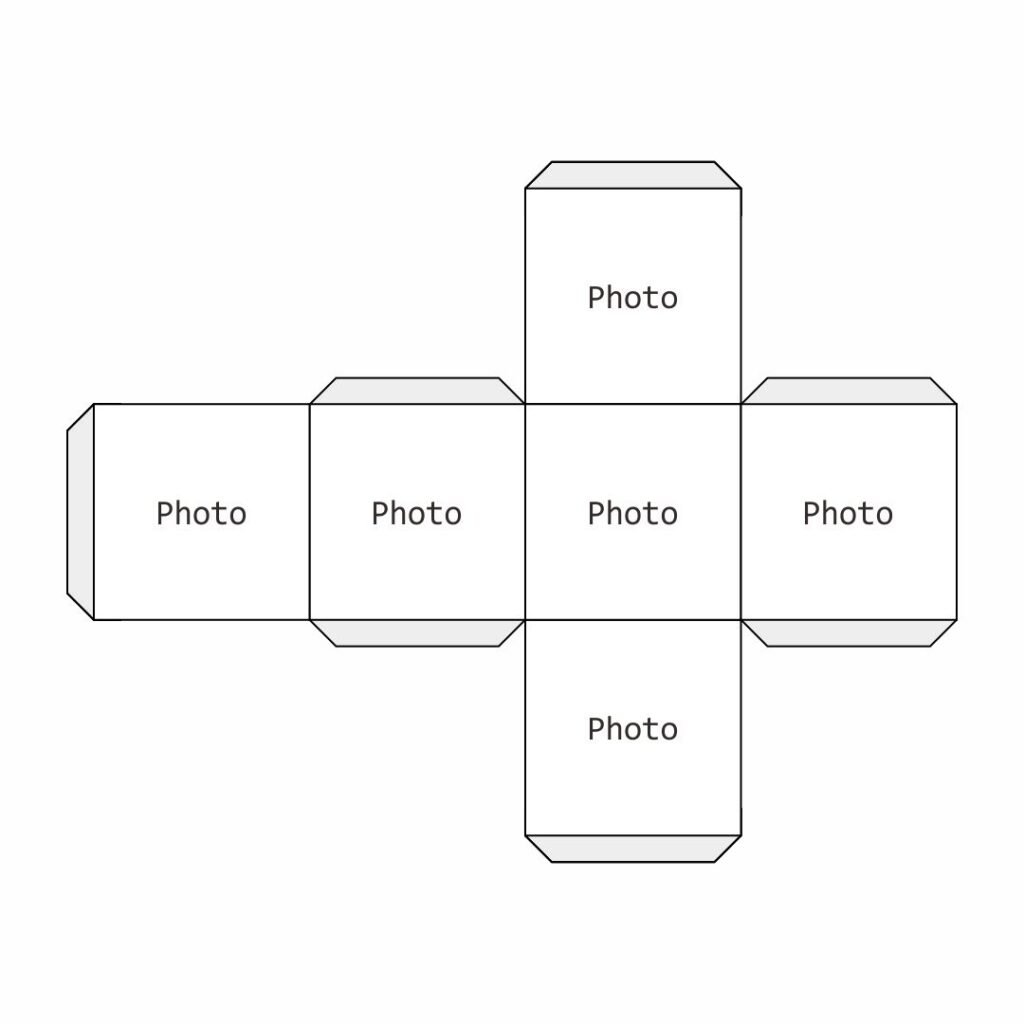 Cube Template Printable Fillable Form 2024