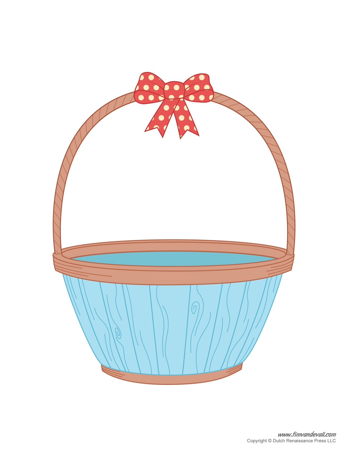 Easter Basket Template Easter Basket Clipart Easter Craft