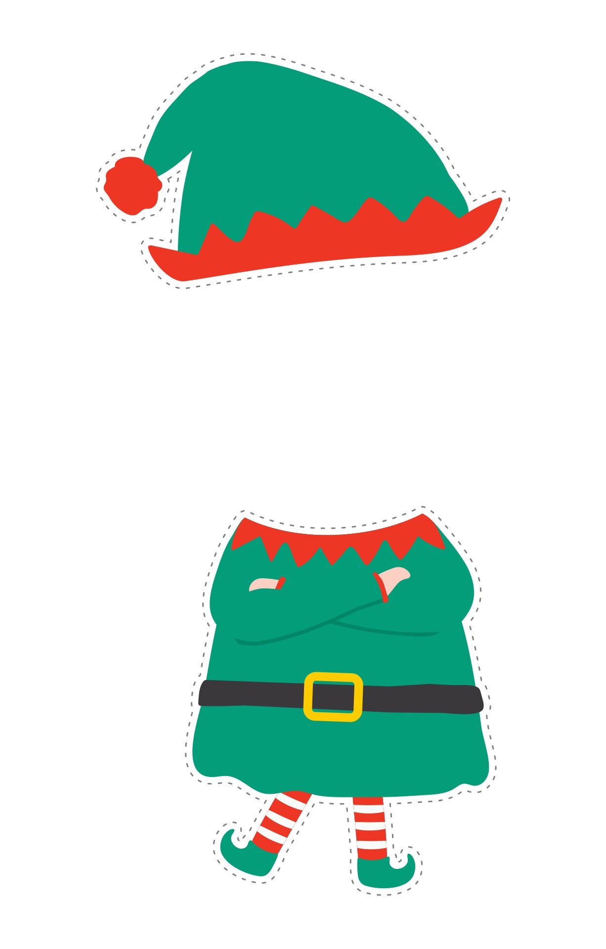 Easy Free Elf Template Printable Fun Activities Printables For Everyone