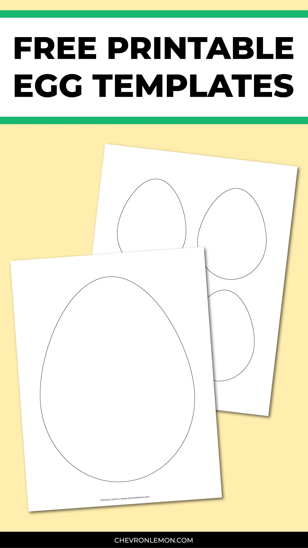 Egg Template Free Printable Free Printable