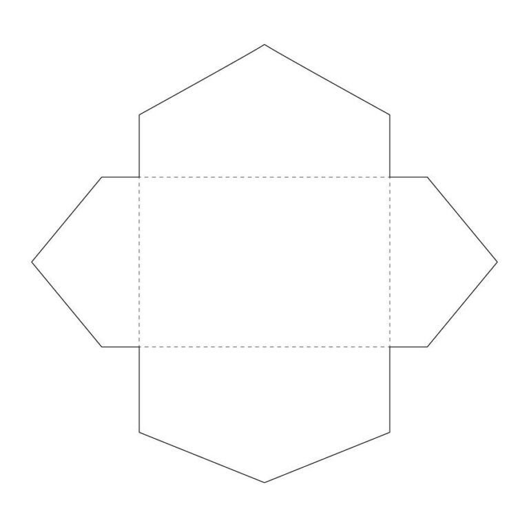 Envelope Template Printable Pdf Fillable Form 2025