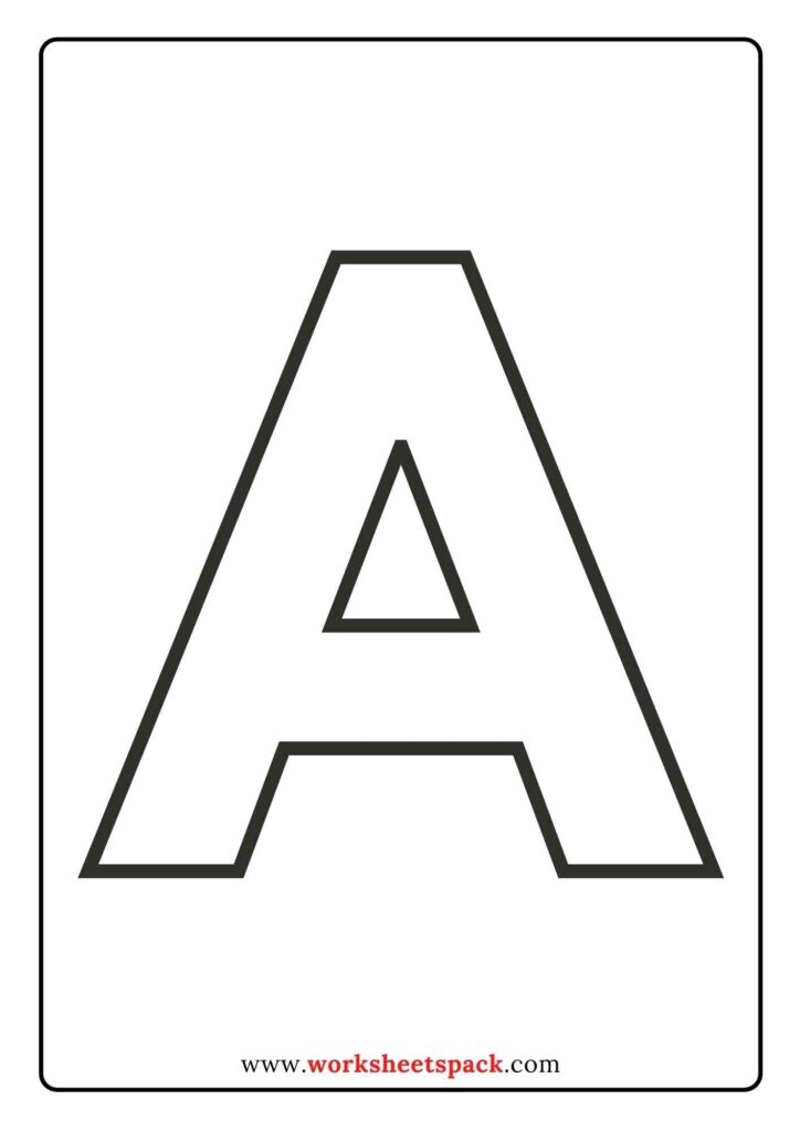 Free Alphabet Templates Free Printable Pdf Infoupdate