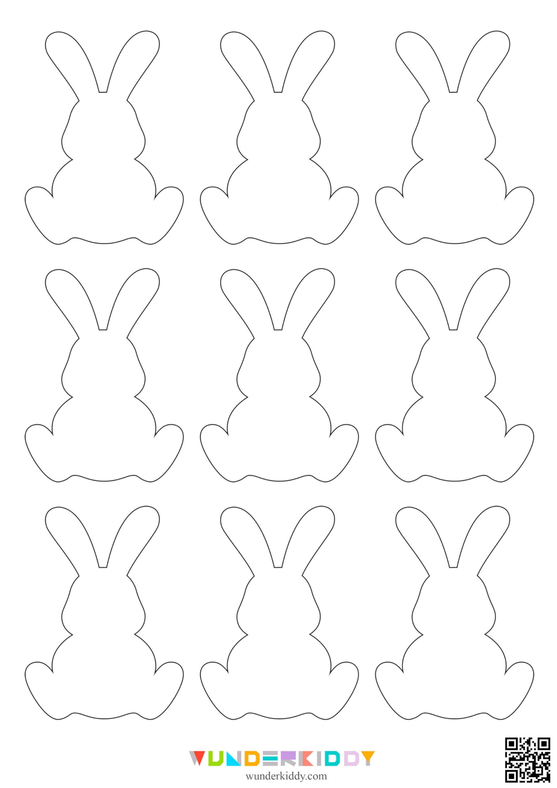 Free Easter Bunny Template Printable Easy DIY Printables For Everyone