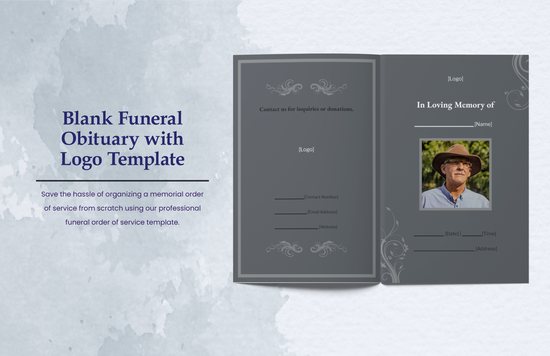 Free Editable Obituary Templates In Word To Download