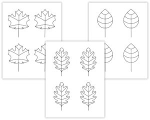 Free Printable Autumn Leaf Templates Small Large The Craft at 
