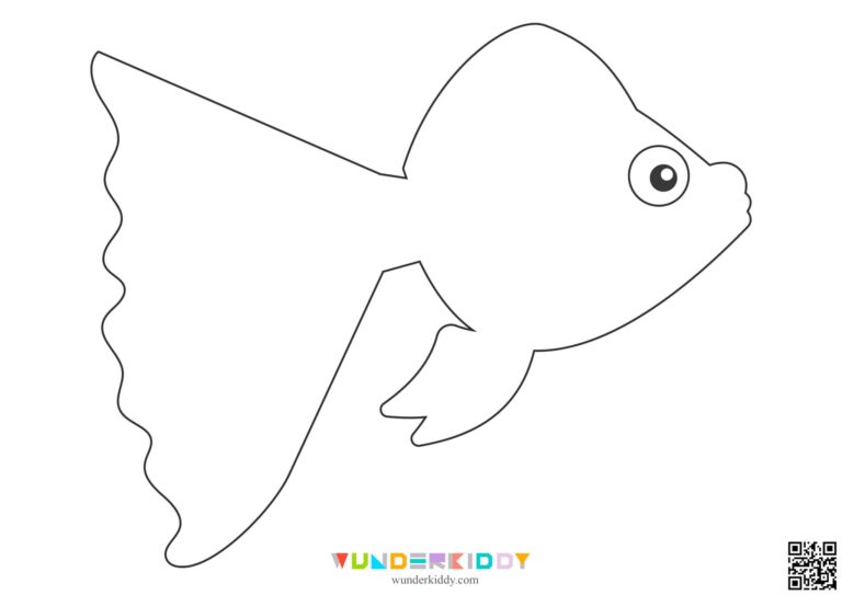 Free Printable Fish Template Fun Easy Craft Printables For Everyone