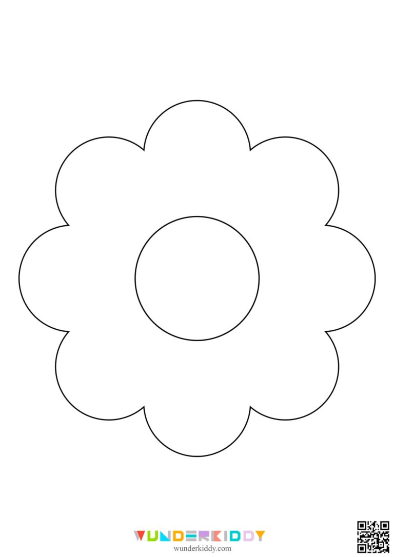 Free Printable Flower Template Flower Templates Printable 48 OFF