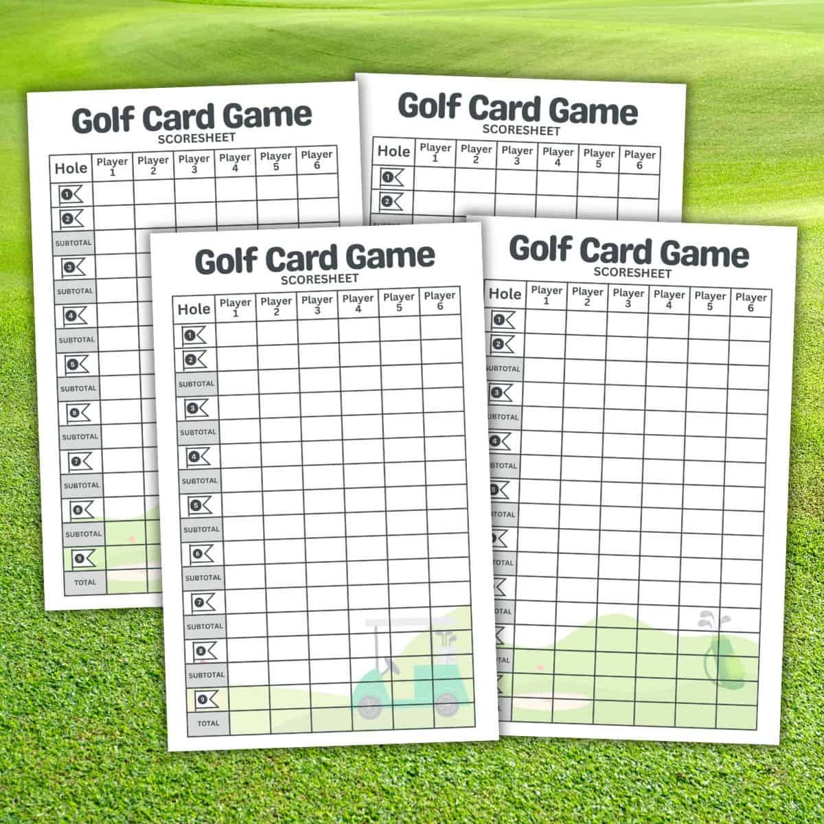 Free Printable Playing Card Template