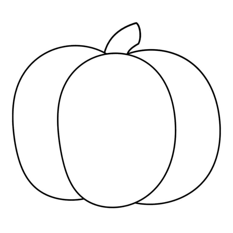 Free Printable Pumpkin Template Daily Printables Printable Templates 