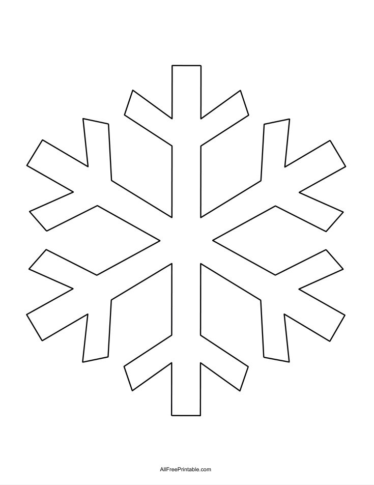 Free Printable Snowflake Templates Easy DIY Craft Printables For 