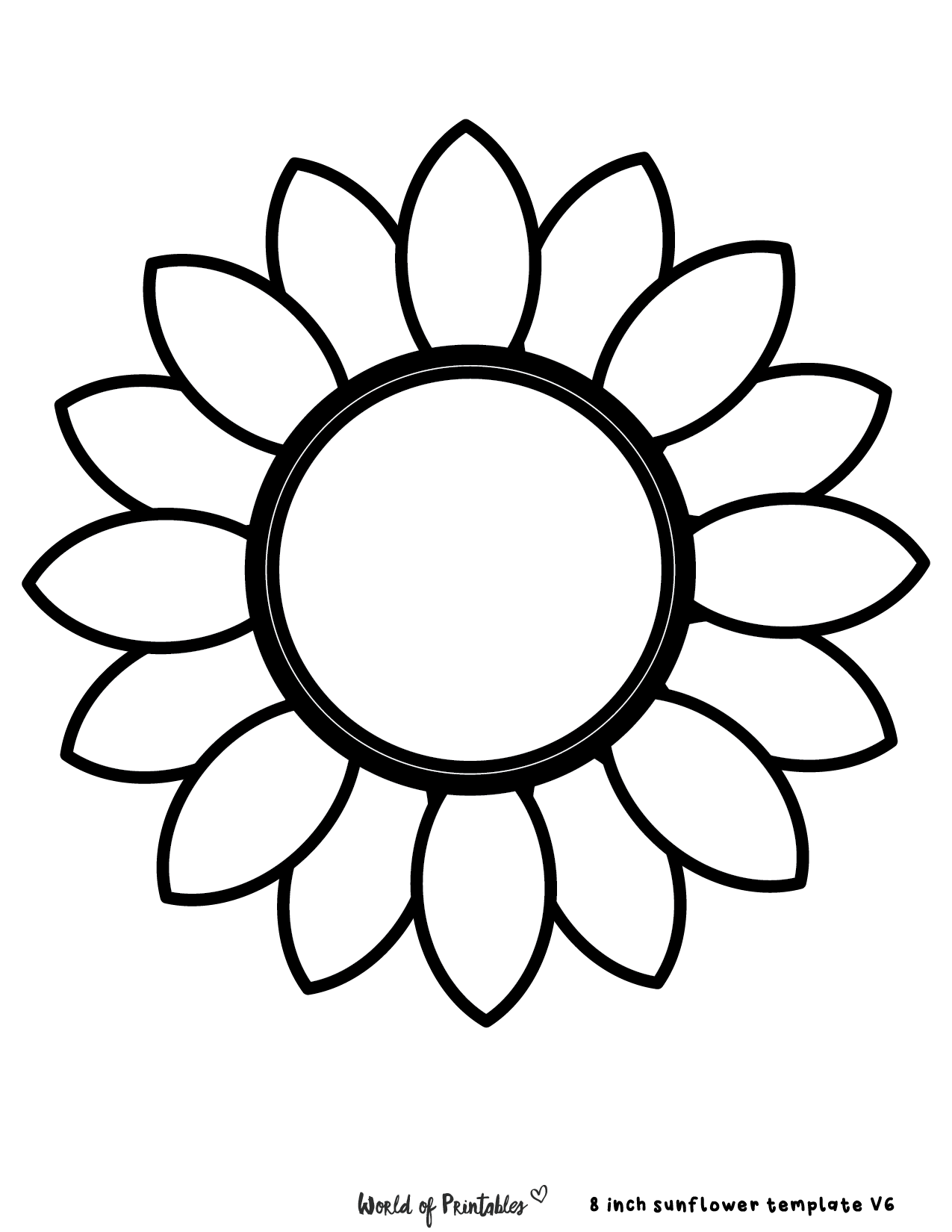 Free Printable Sunflower Patterns Pattern Stencils