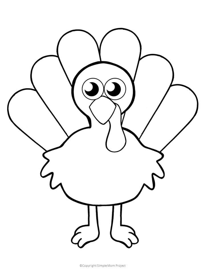Free Printable Turkey Template Artofit