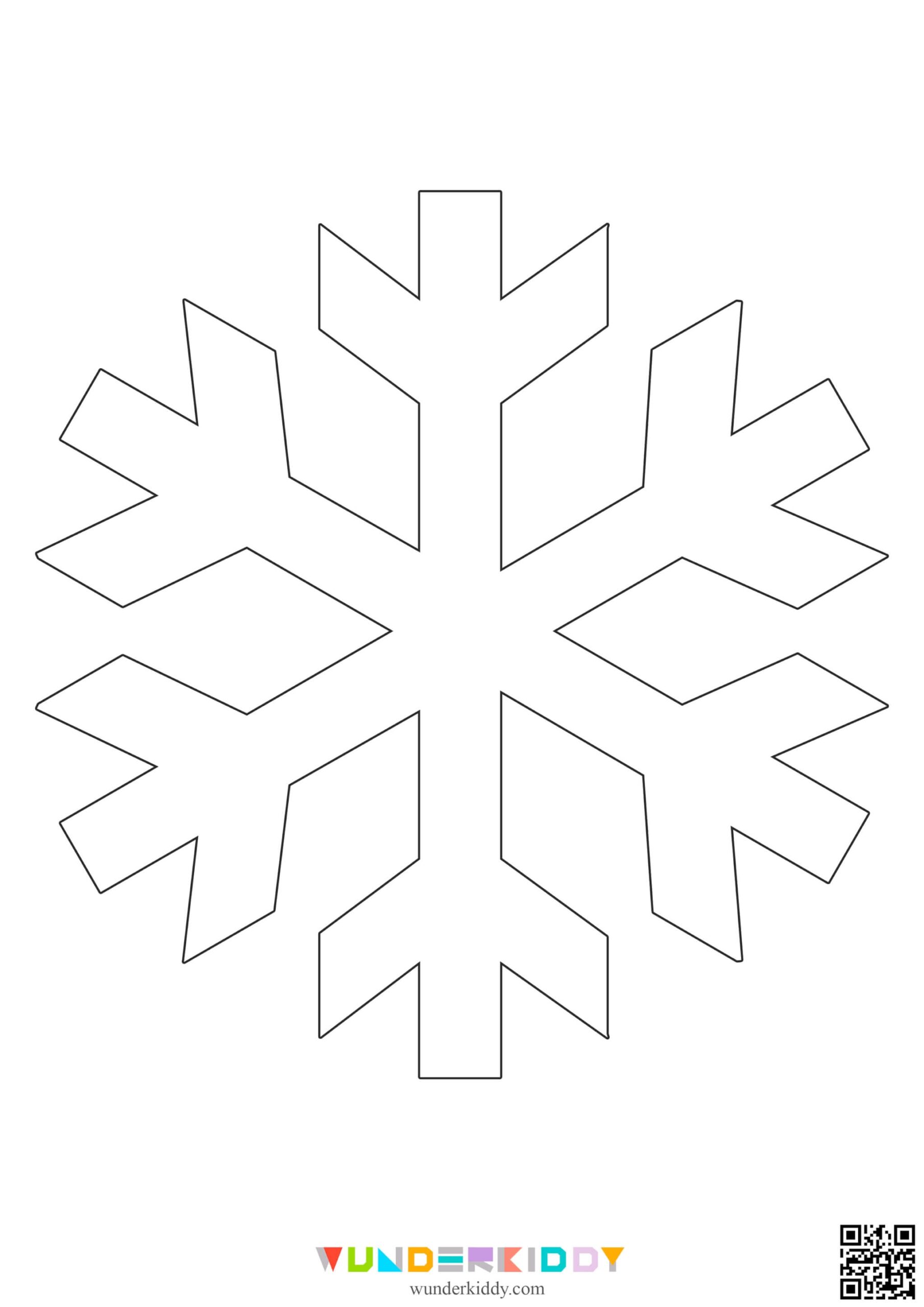 Free Snowflake Template Printable PDF Easy Cut Outs Printables For 