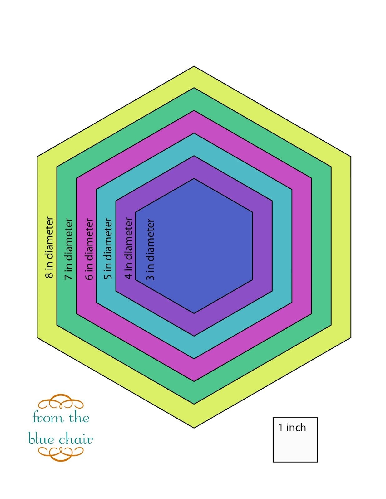 Hexagon Printable Template Customize And Print