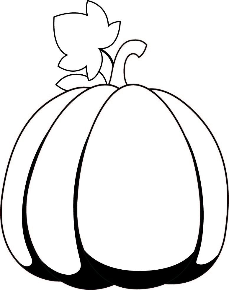 Large Printable Pumpkin Template Printable Calendars AT A GLANCE