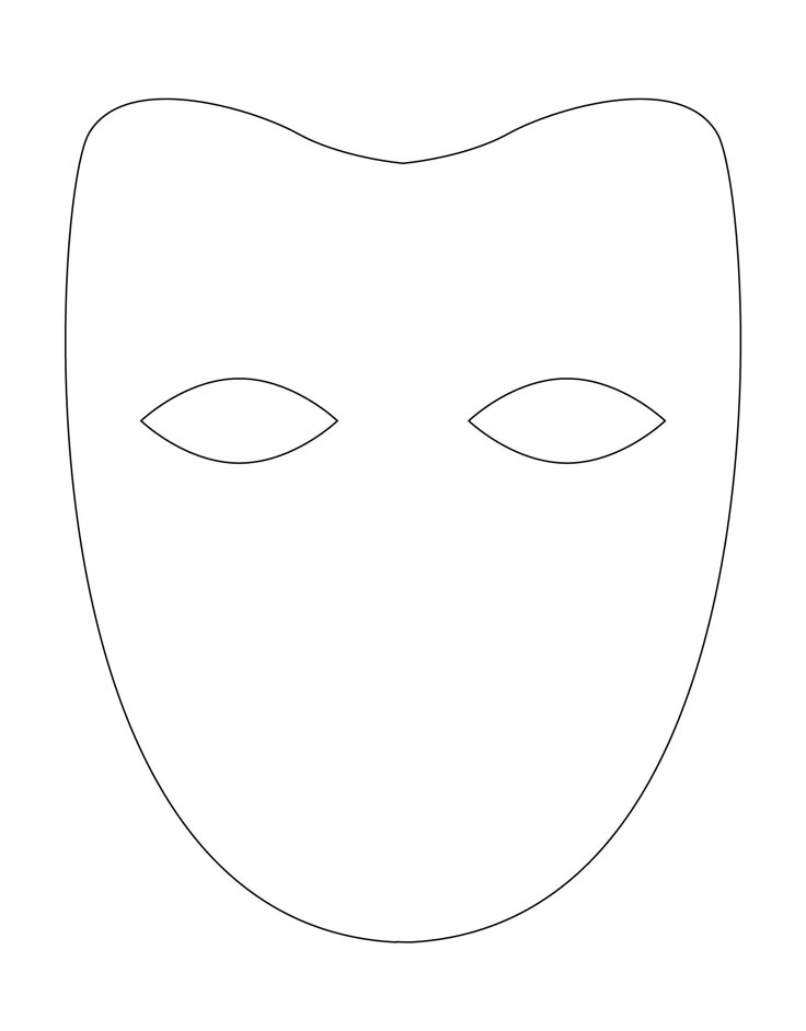 Mask Template Printable Best Templates Resources