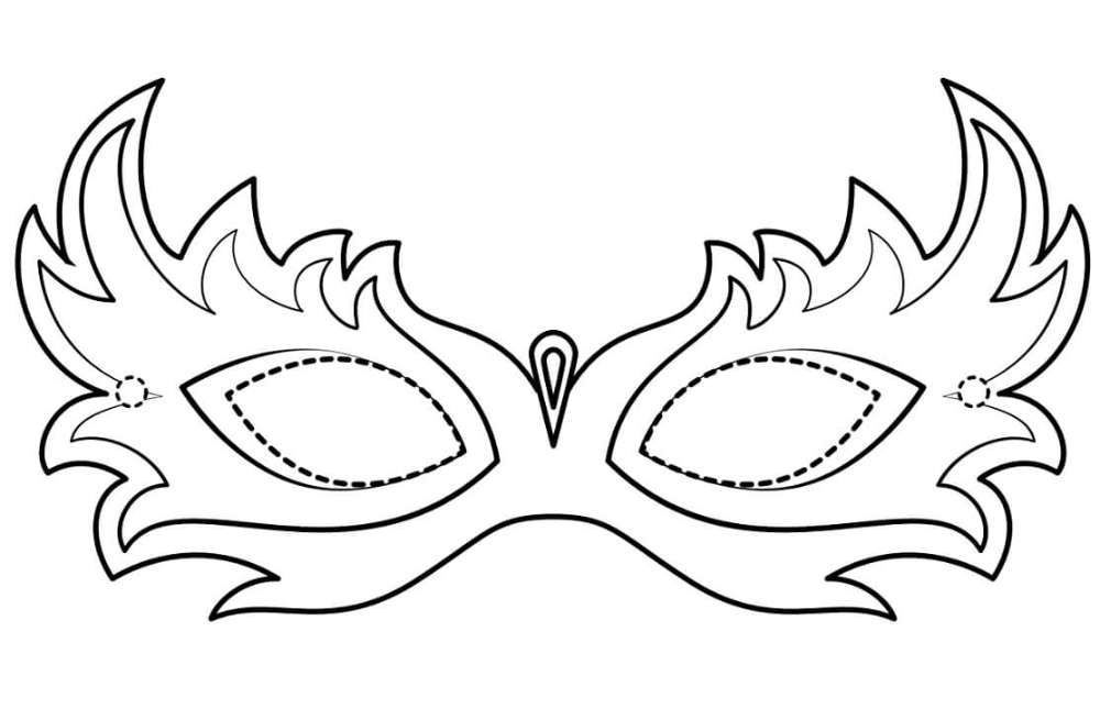 Masquerade Mask Mardi Gras Masquerade Mask Yorkie Painting Mardi