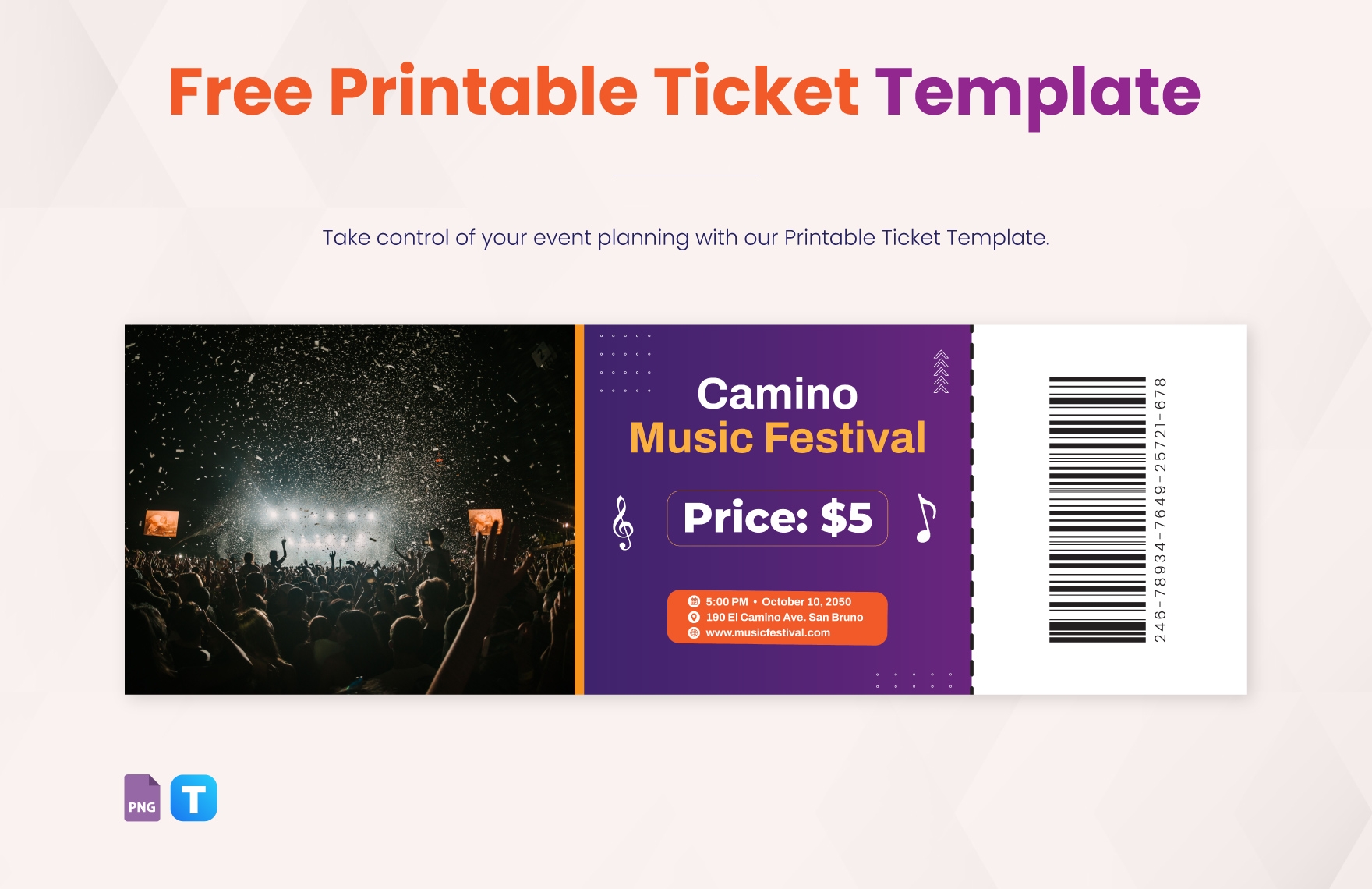 Printable Airline Ticket Template In Word PDF Google Docs Download 