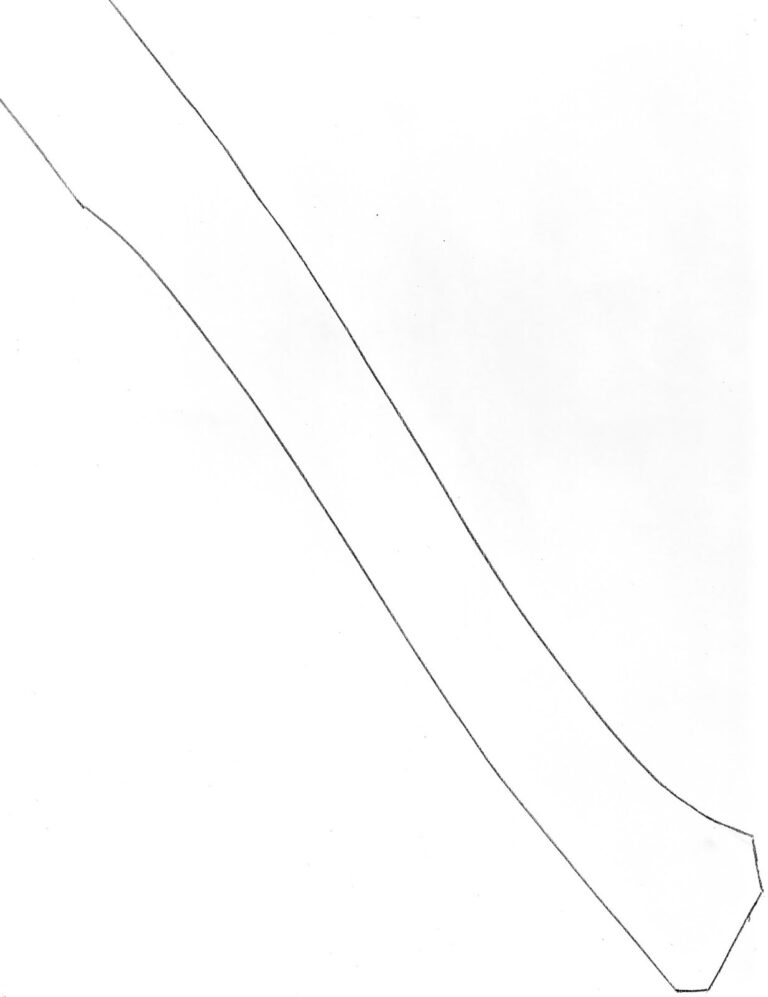 Printable Axe Handle Template Free Printable