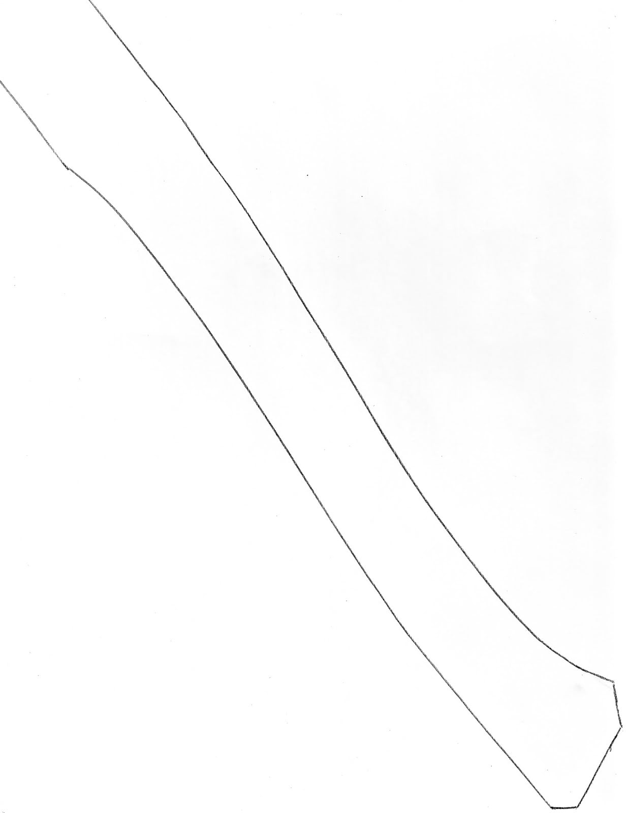 Printable Axe Handle Template Free Printable