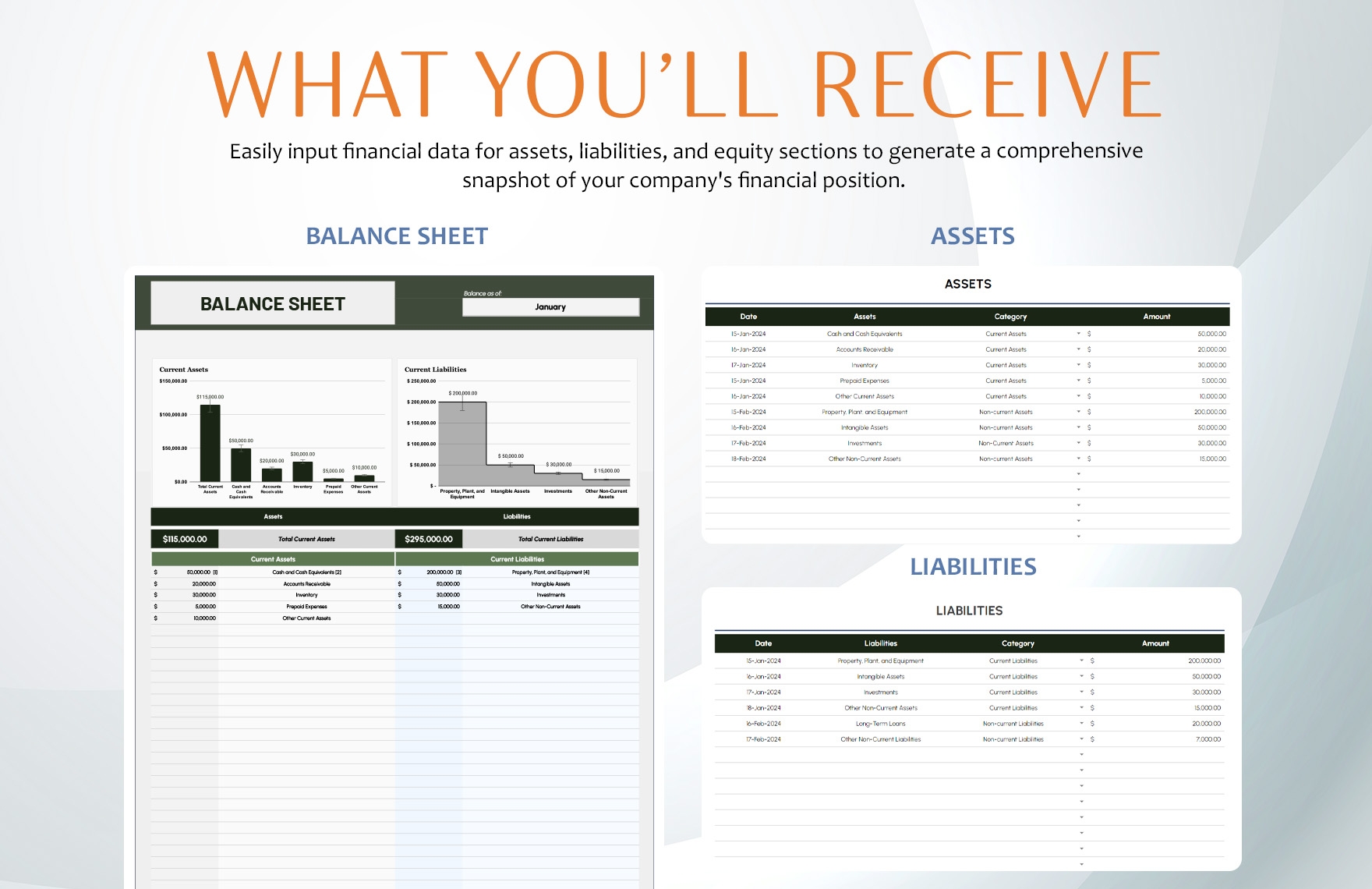 Printable Balance Sheet Template In Excel Google Sheets Download 