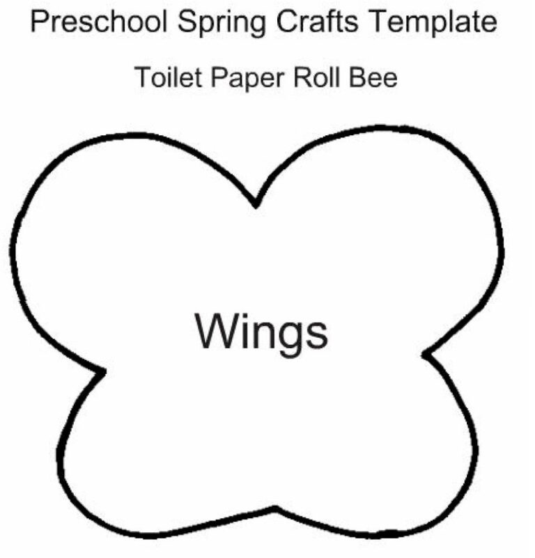 Printable Bee Craft Template Modern Resume Template Word