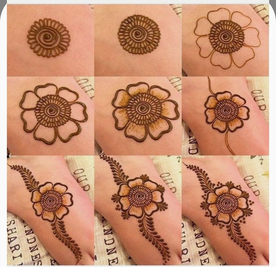 Printable Beginner Henna Templates Free Printable Download