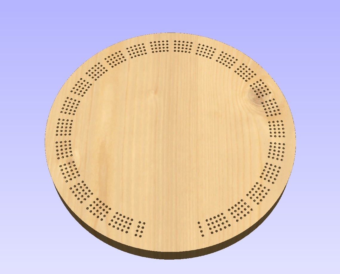 Printable Cribbage Board Template Gsatrips