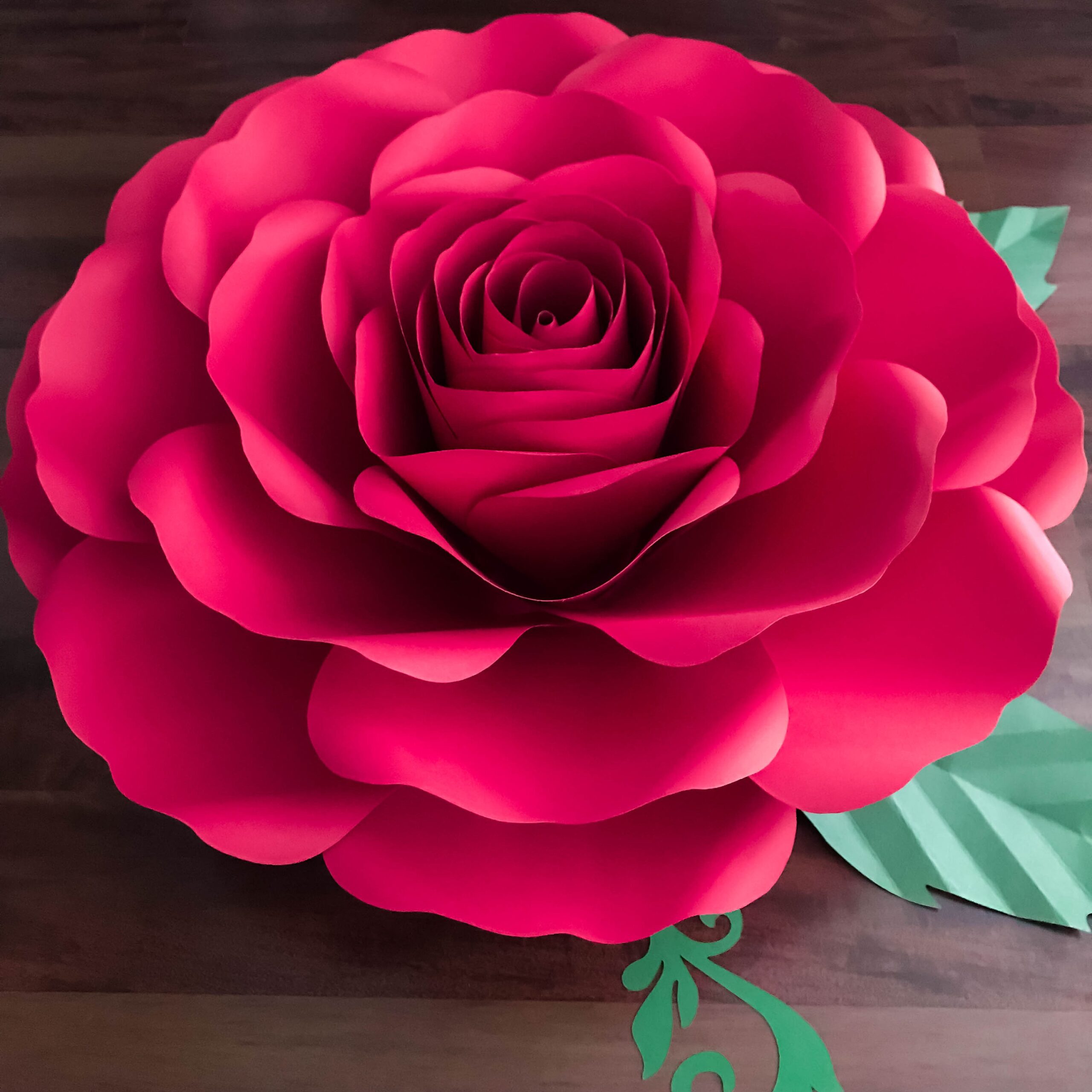 Printable Cricut Flower Template