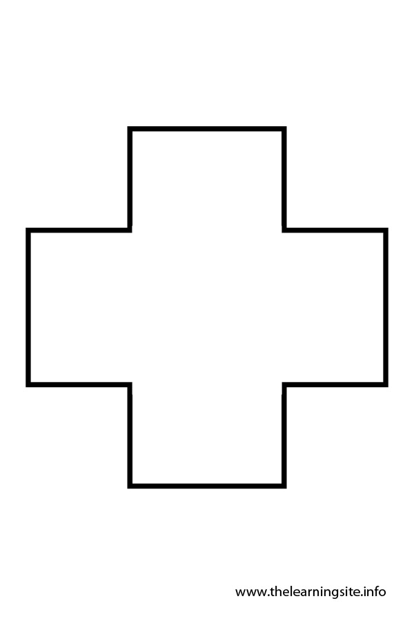 Printable Cross Template ClipArt Best