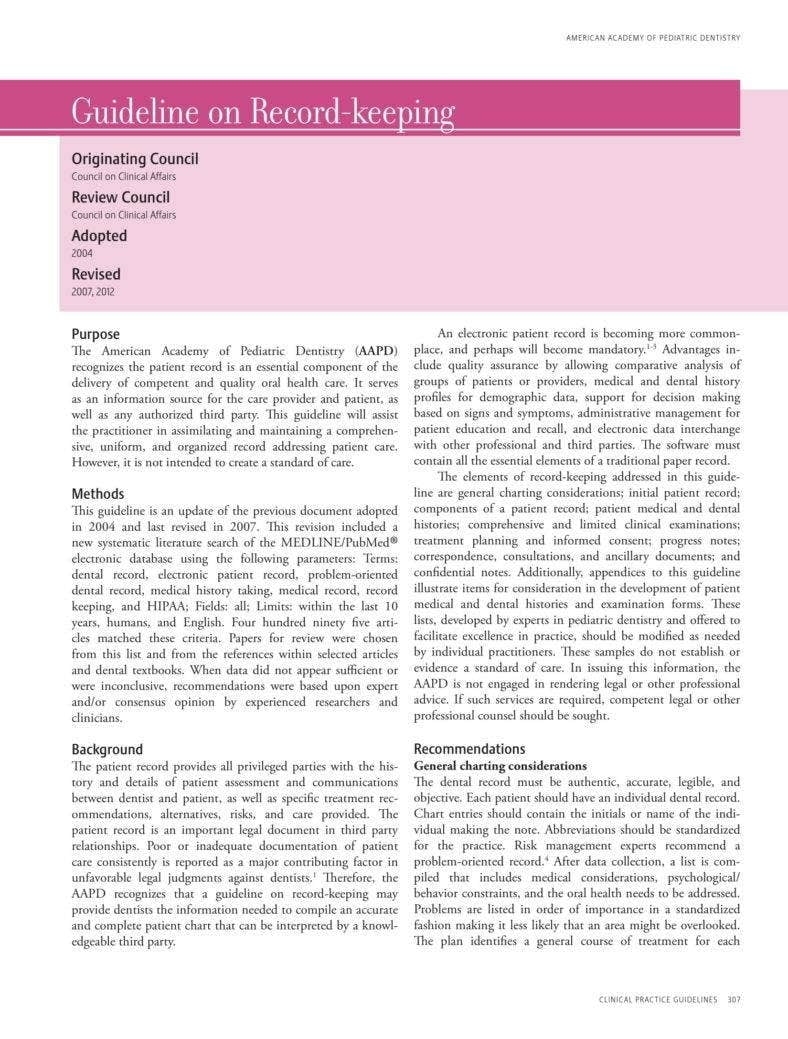 Printable Dental Clinical Notes Template Free Printable