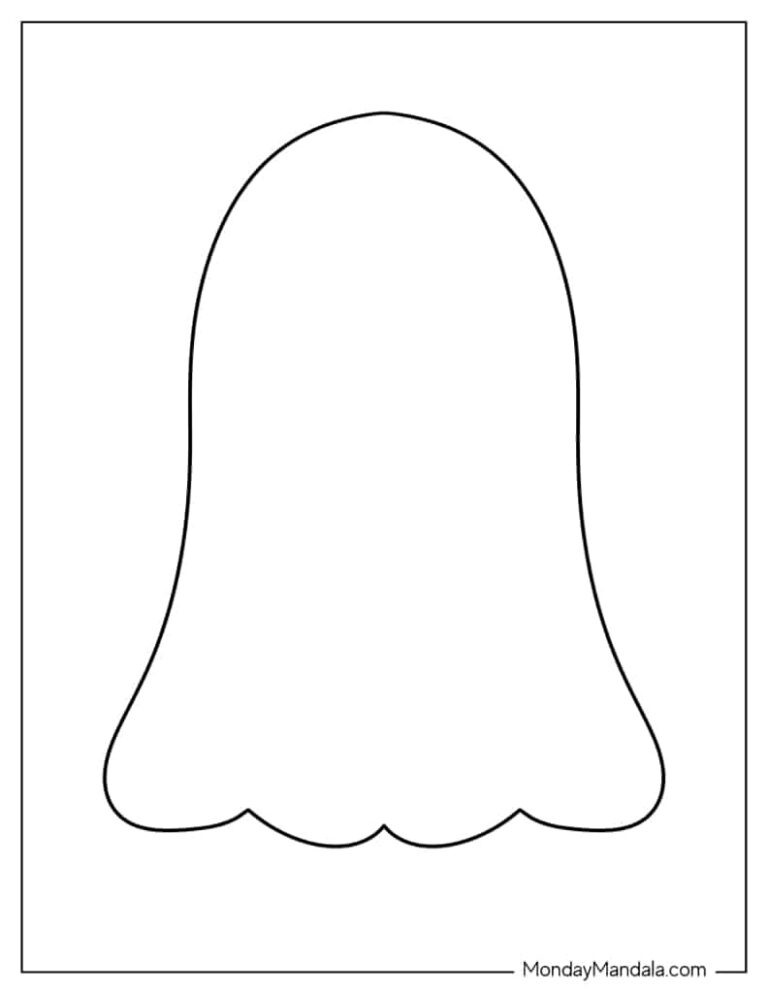 Printable Ghost Ball Template Printable Templates