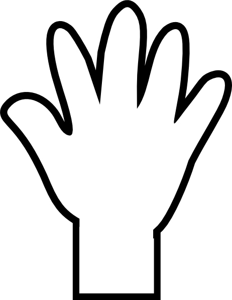 Printable Handprints ClipArt Best