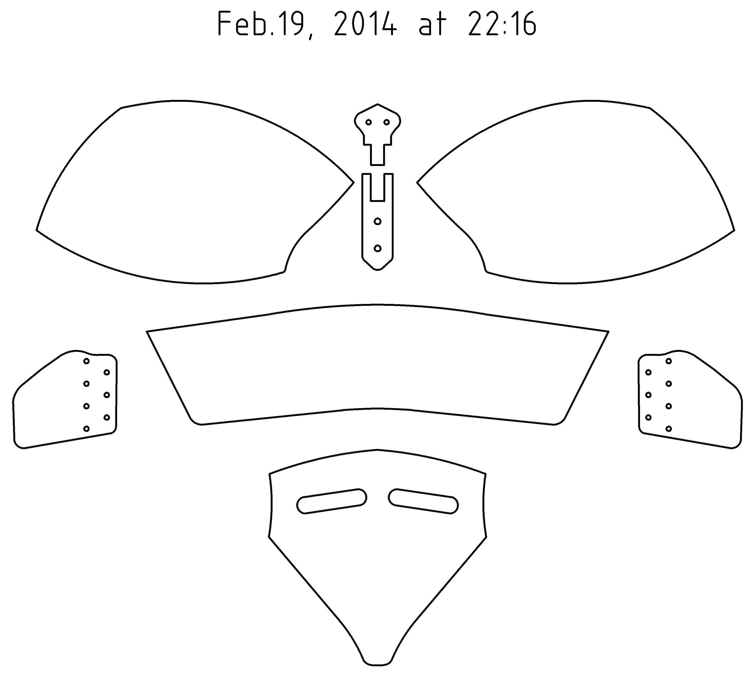 Printable Leather Armor Templates