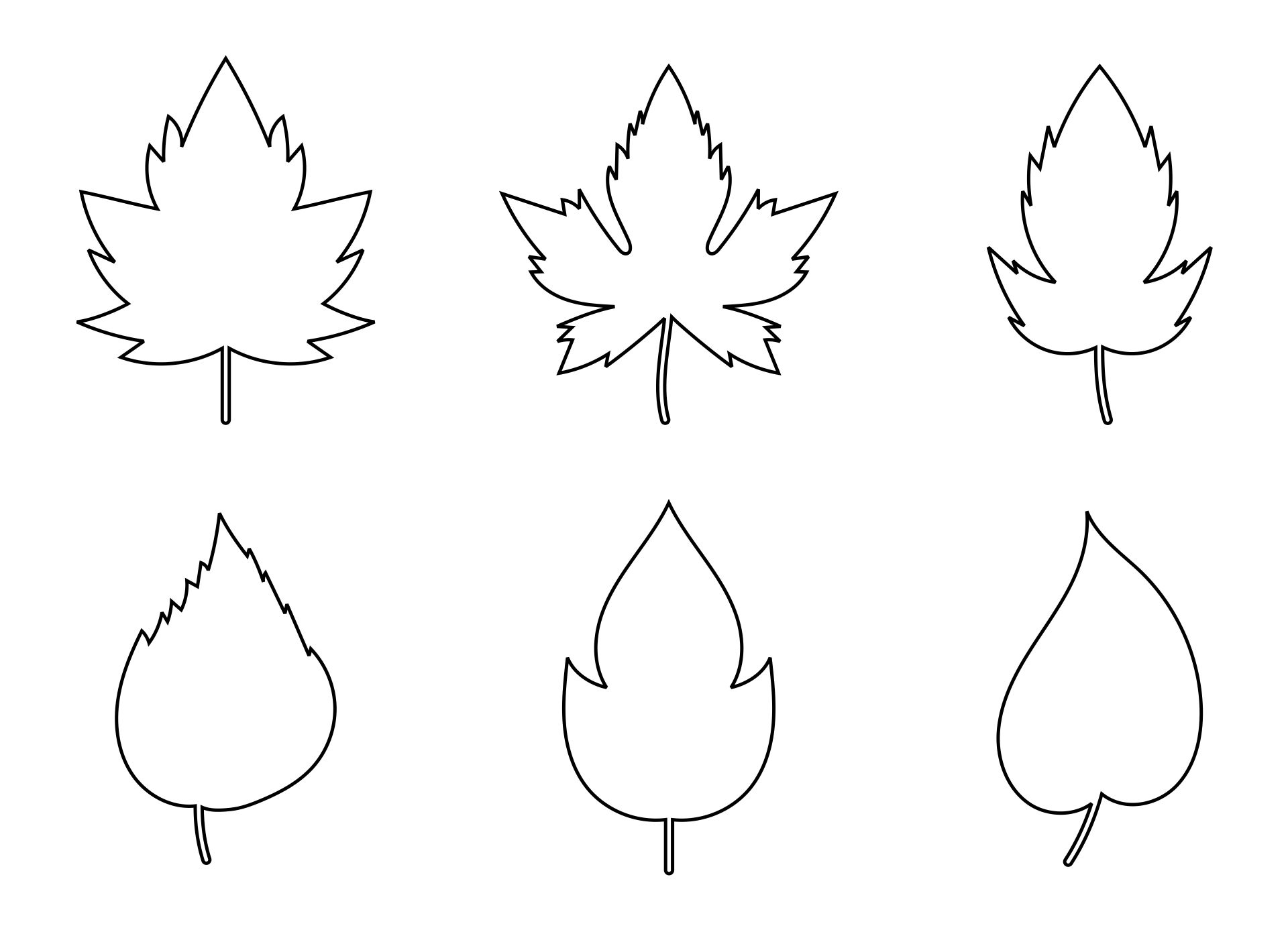 Printable Leaves Template Printable Leaves Vrogue co