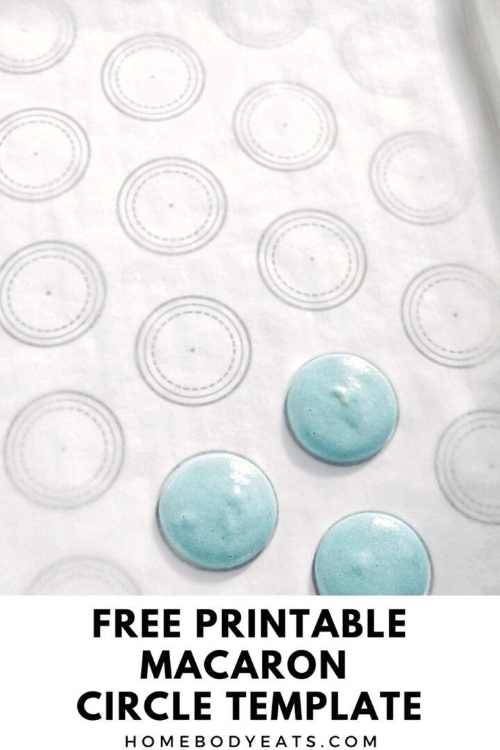 Printable Macaron Template Guide Free PDF For Perfect Macaron Shells